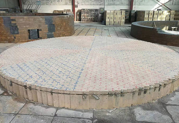 預(yù)砌現(xiàn)場